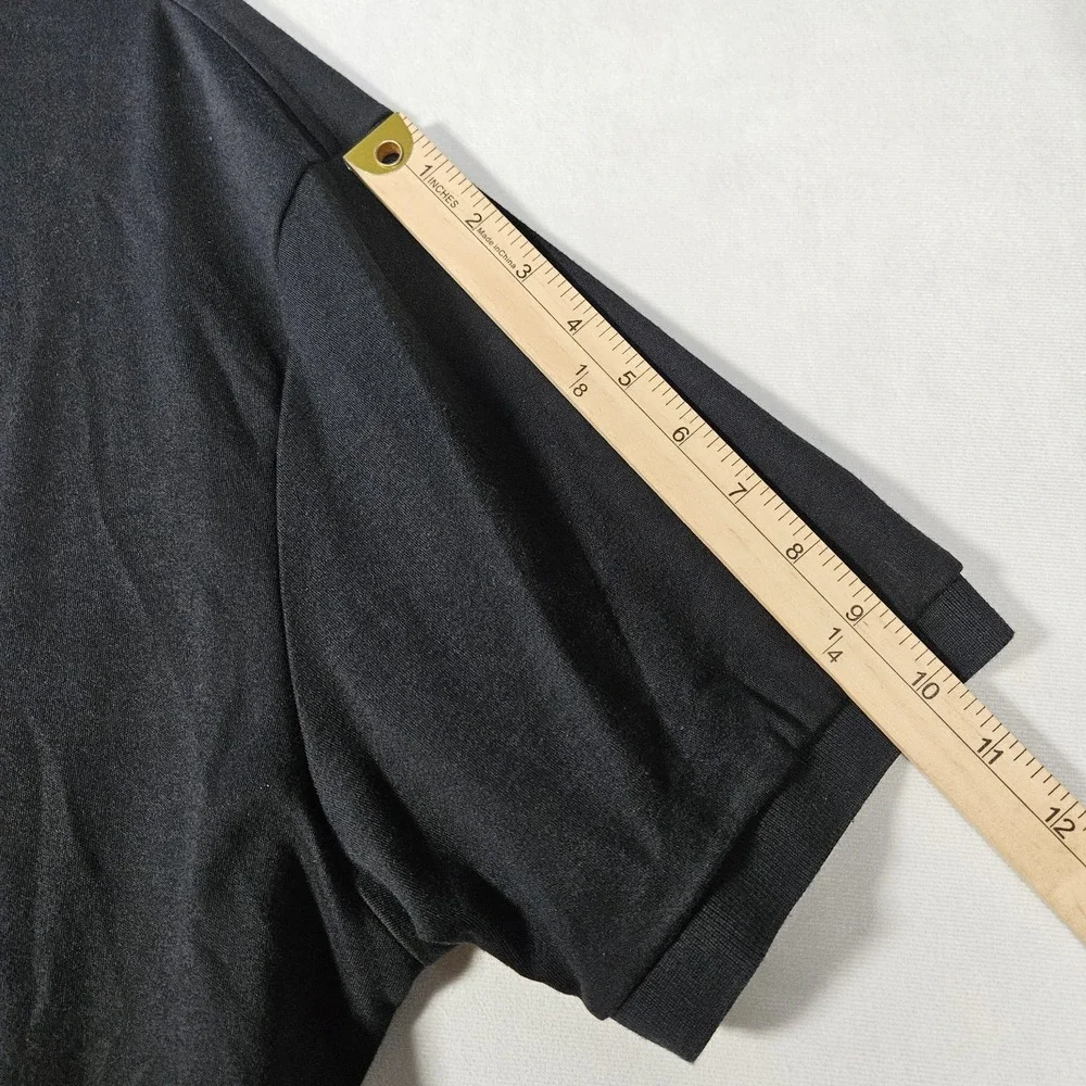 Polo Ralph Lauren Polo Shirt Men XXL Black Cotton Performance Preppy Short Sleev